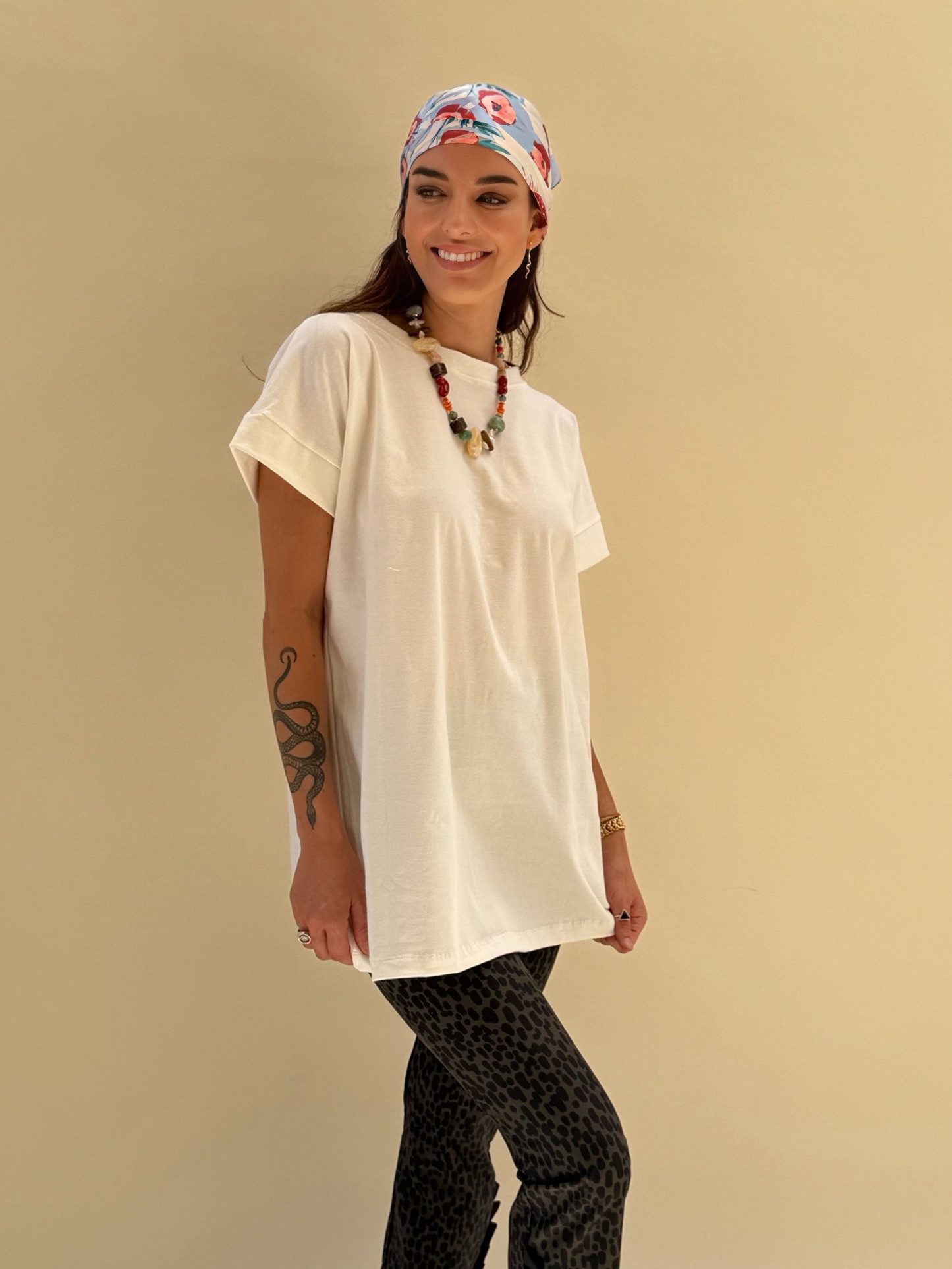 Polera Ximena - Blanca