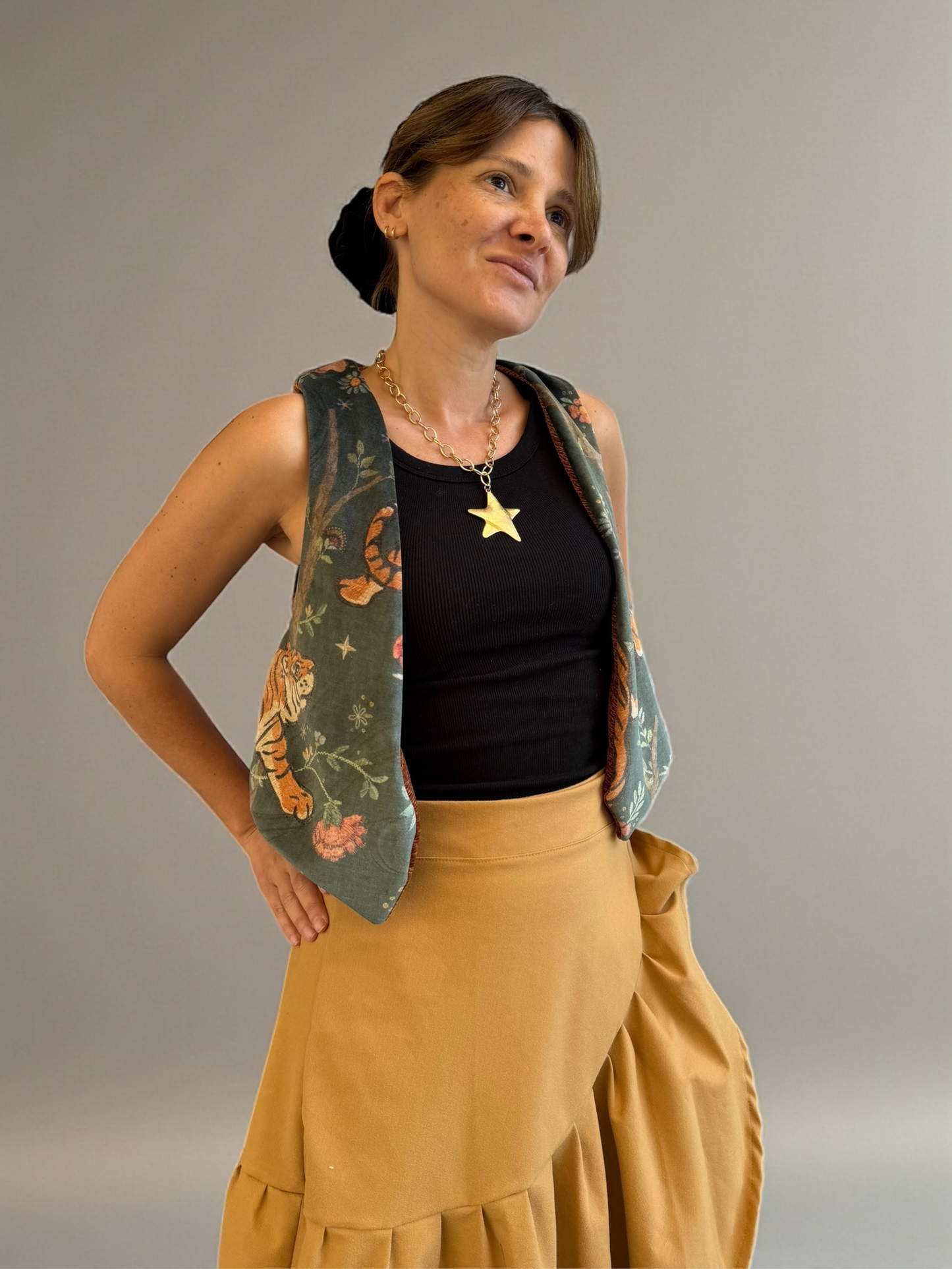 Falda Ofelia - Camel