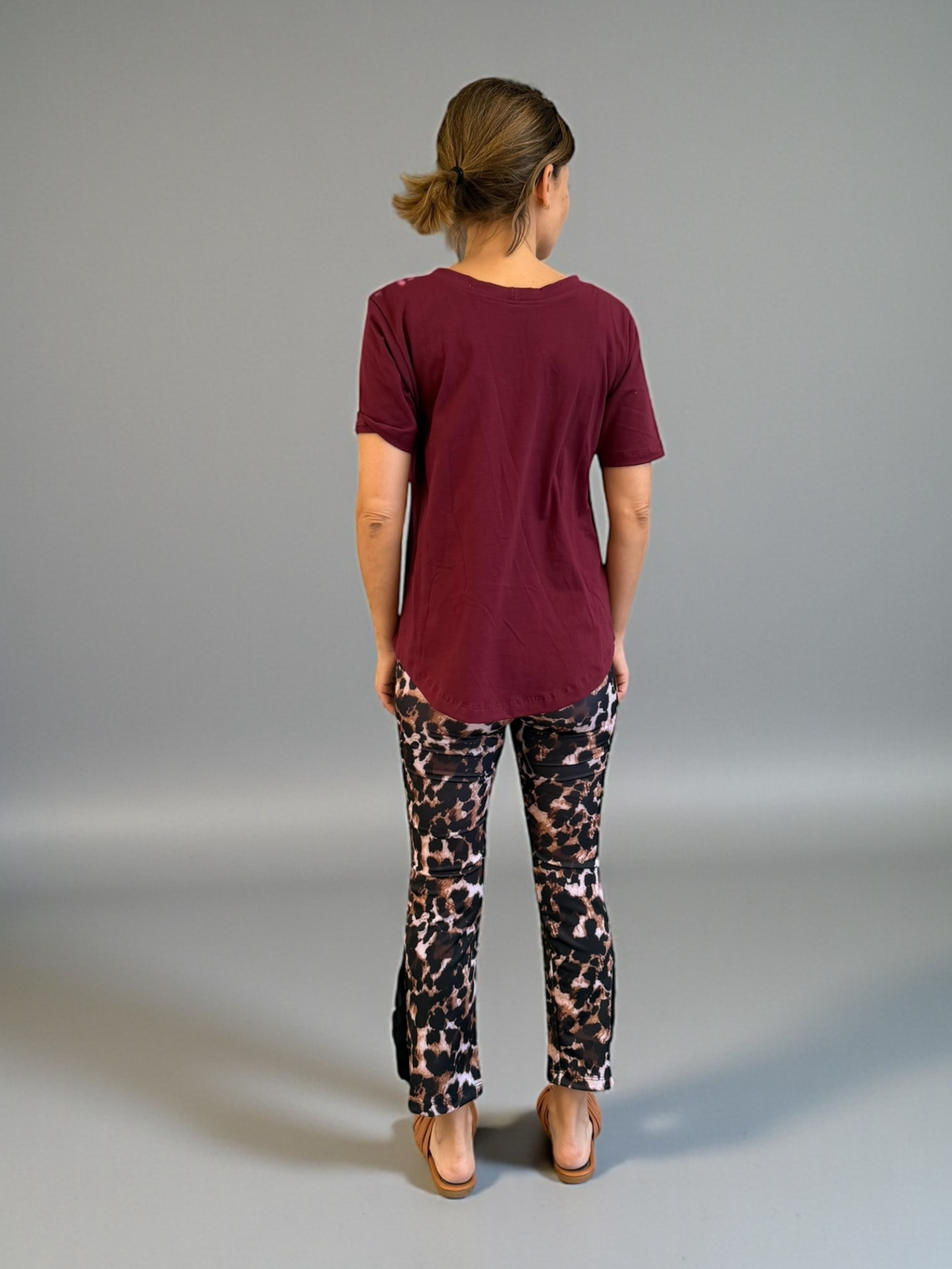 Polera Juana - Burdeo