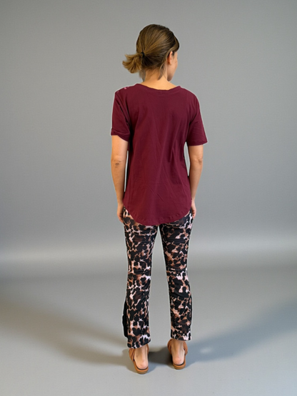 Polera Juana - Burdeo