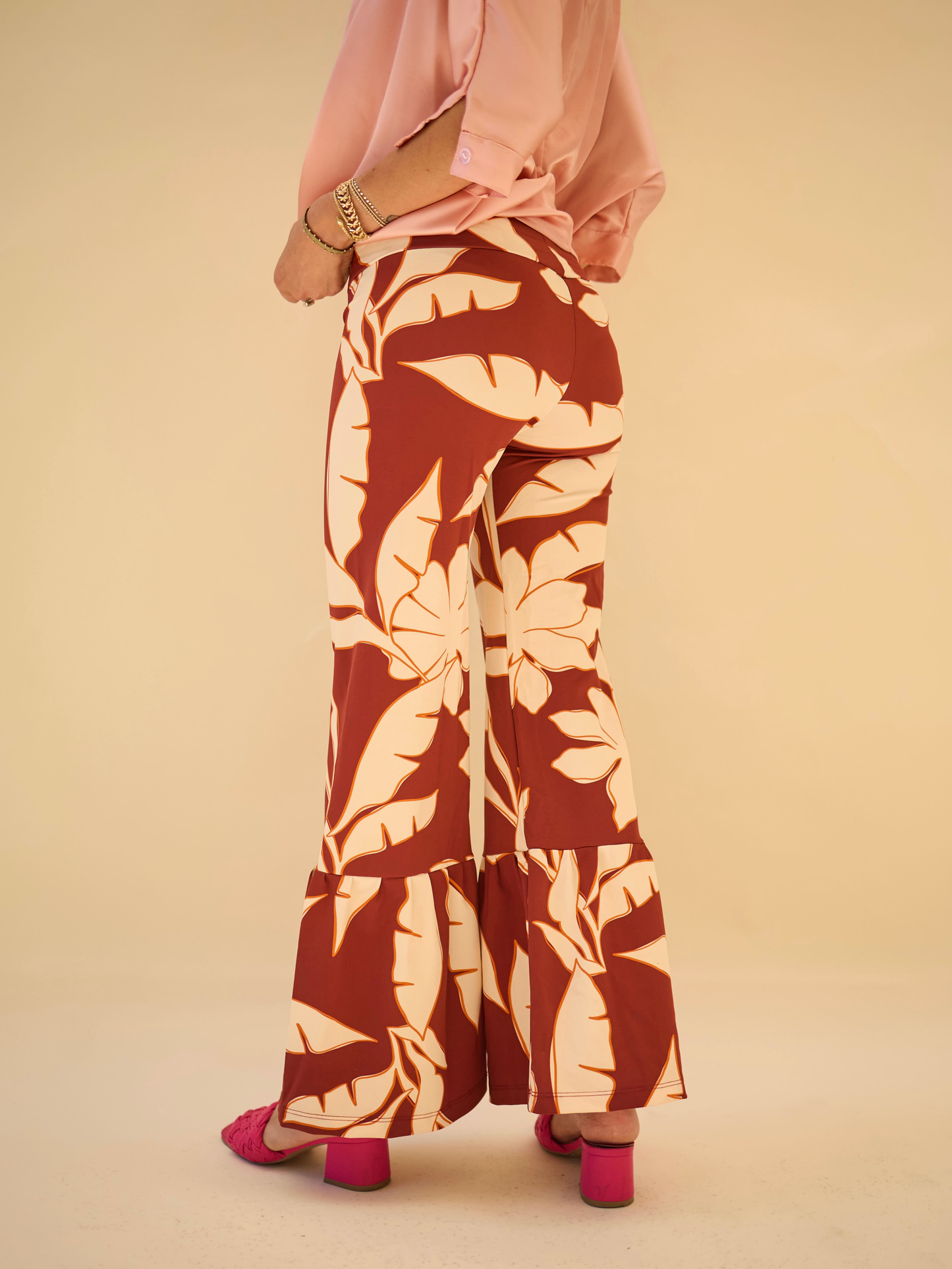 Patas Adela - Flores Terracota