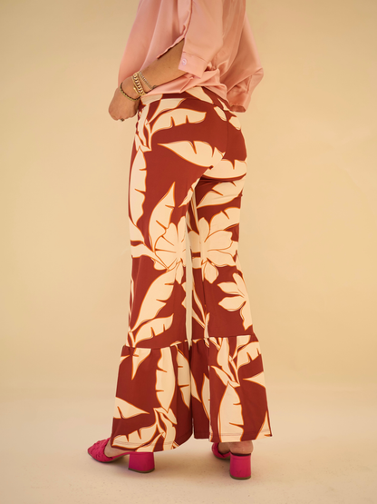 Patas Adela - Flores Terracota