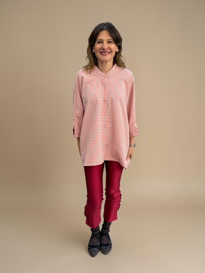 Blusa Paz - Vichy Rosa