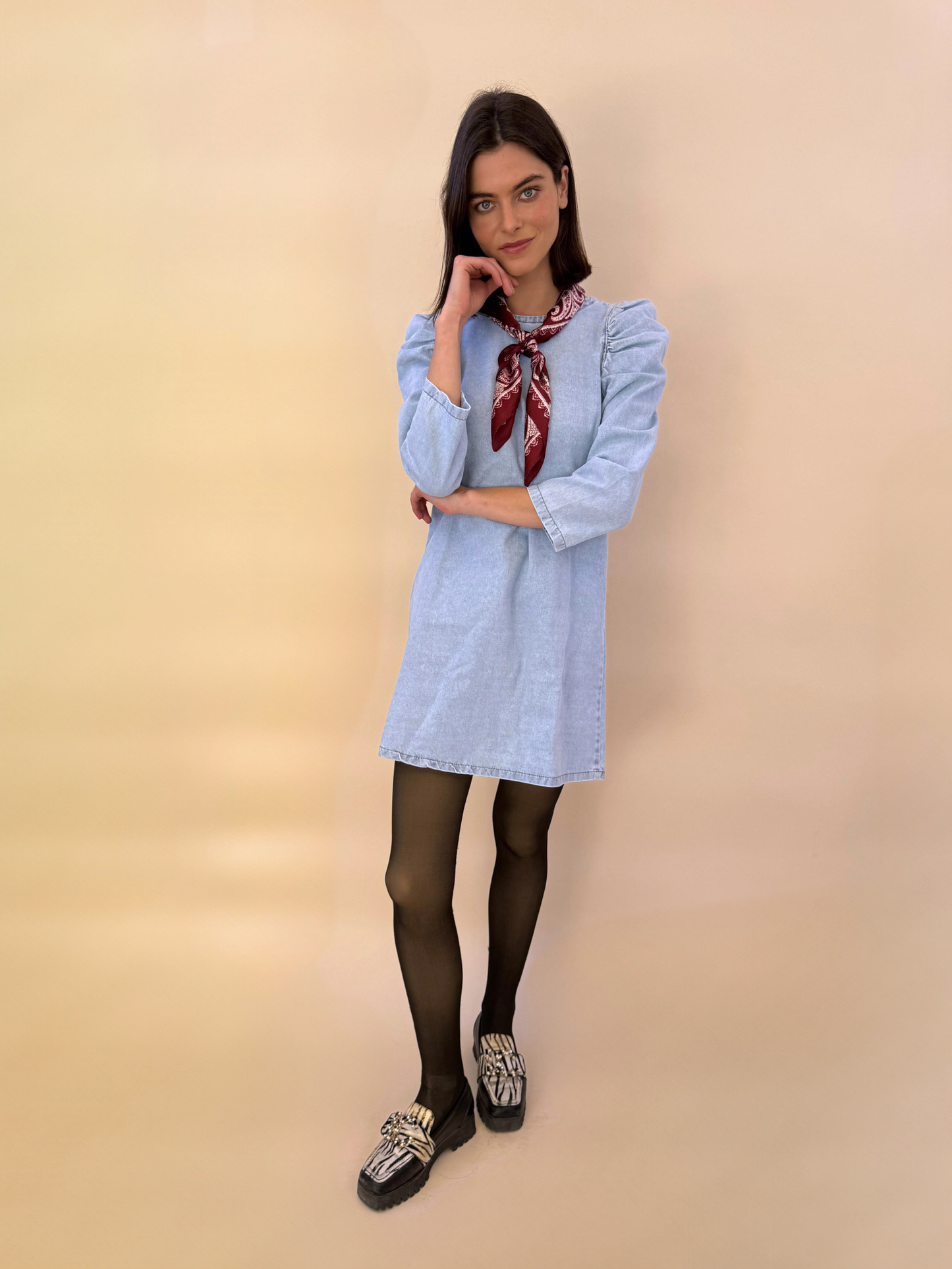 Vestido Anastasia - Denim