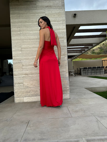 Vestido Laura rojo