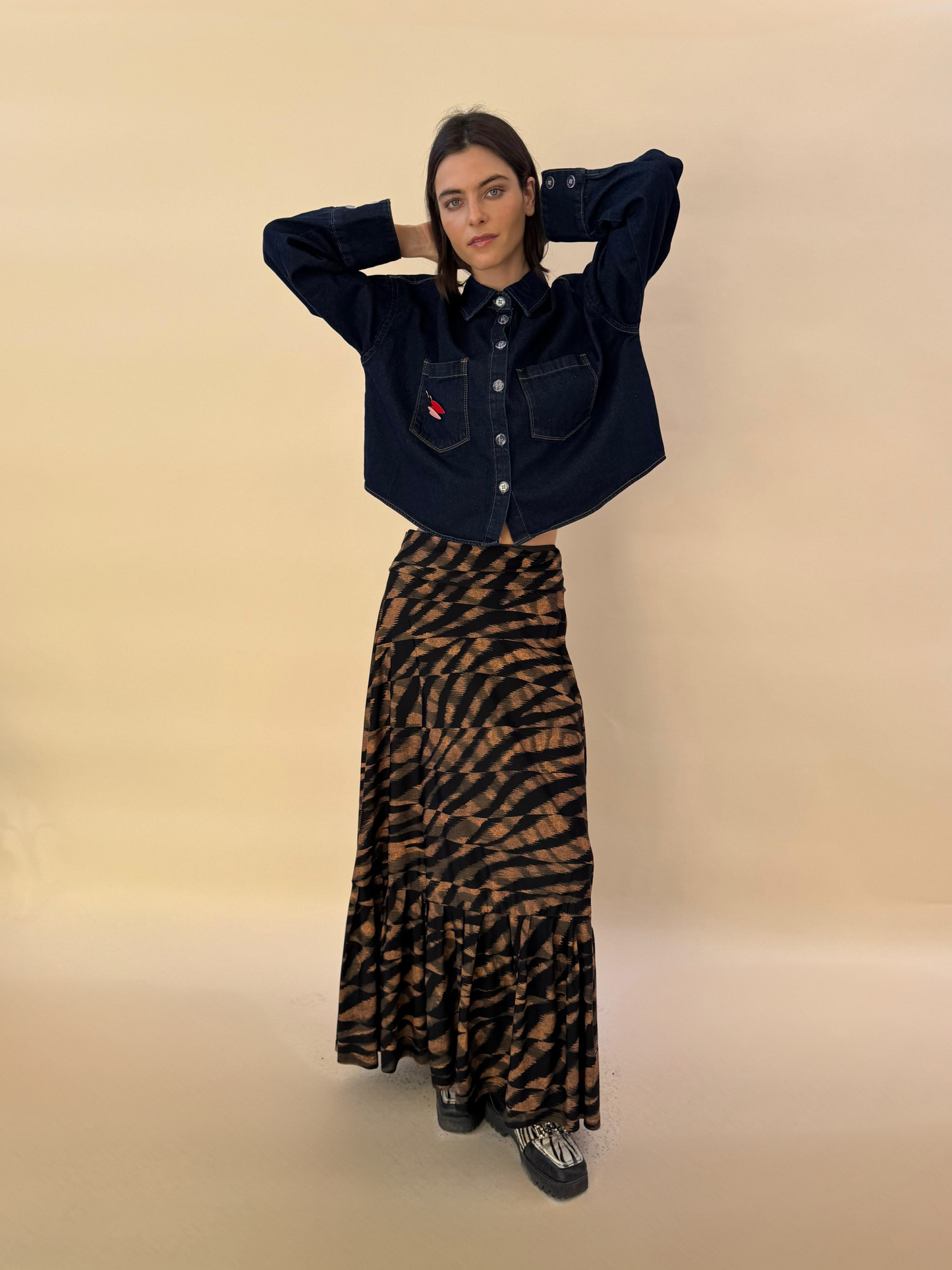 Falda María - Print Café