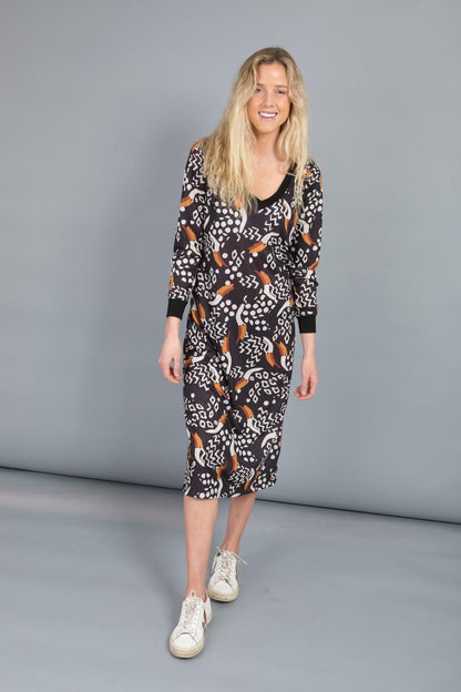 Vestido Trópico - Negro