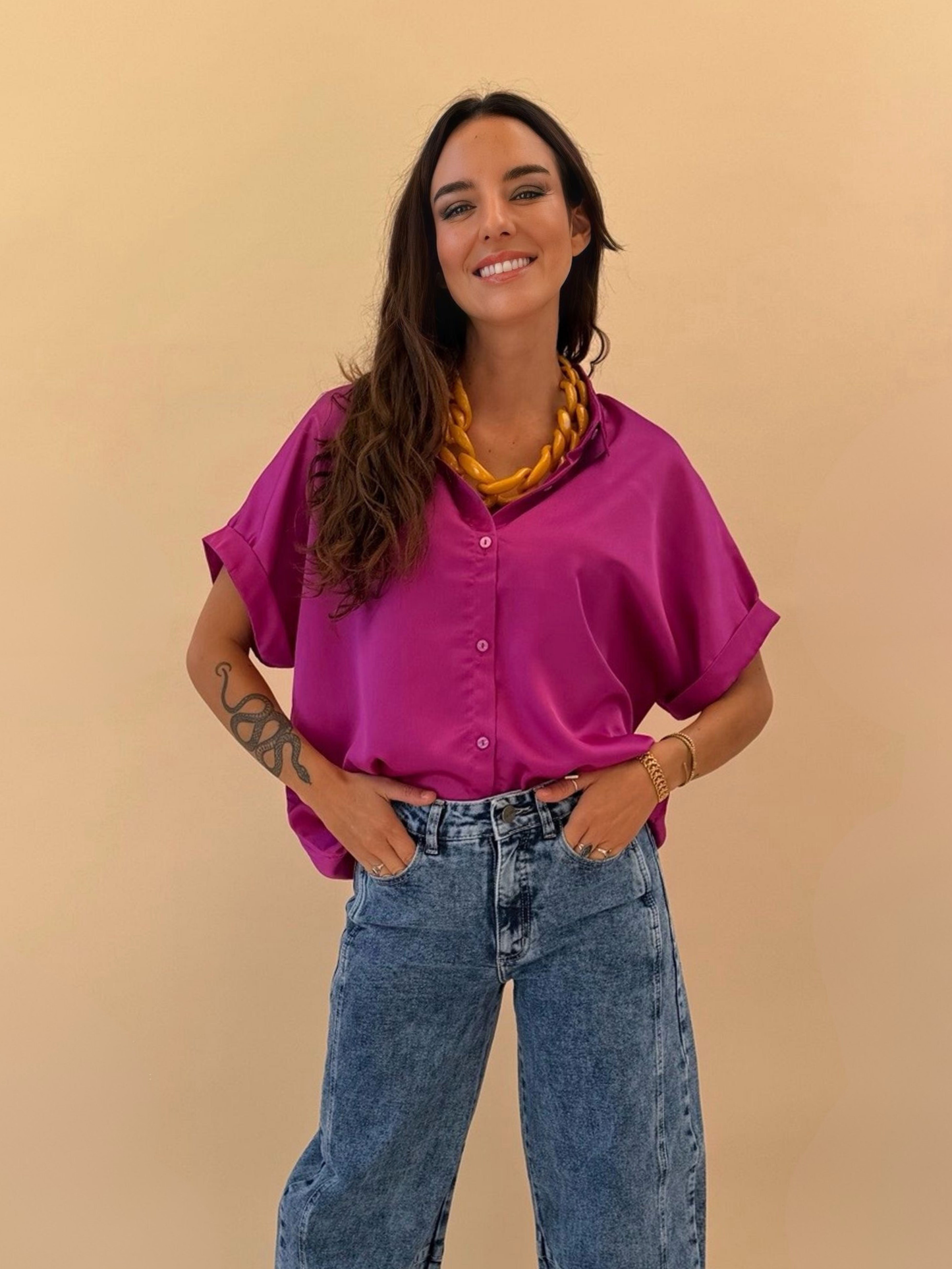 Blusa Titi - Mora