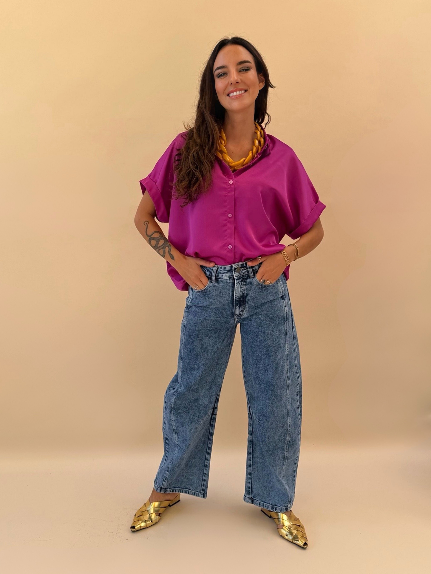 Blusa Titi - Mora