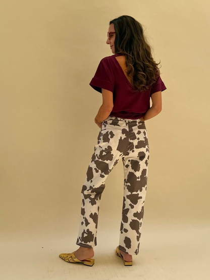 Polera Ximena - Burdeo