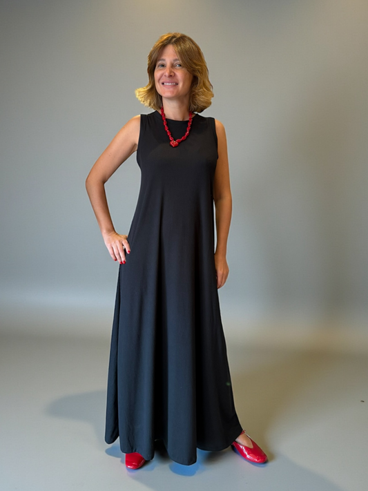 Vestido Candelaria - Largo Negro