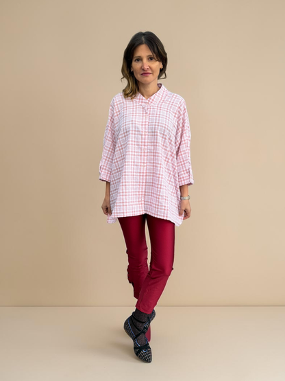 Blusa Paz - Cuadrille Rosa
