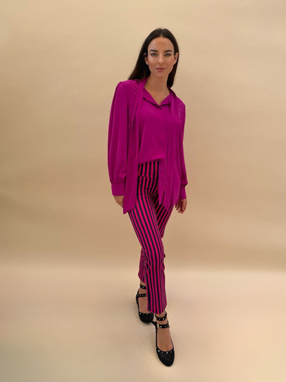 Blusa Flori - Fucsia