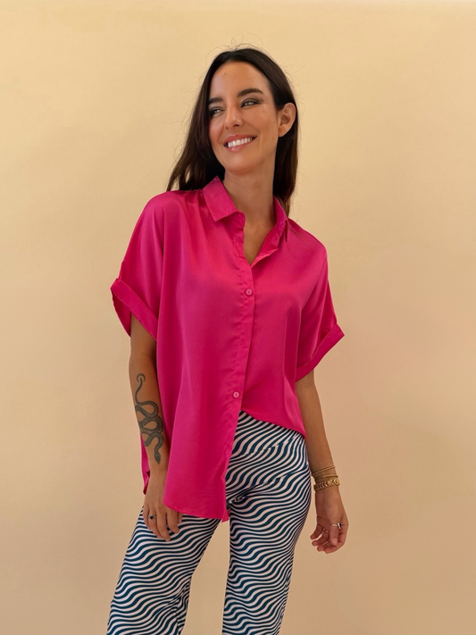 Blusa Titi - Fucsia