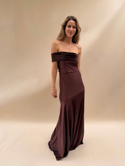 Vestido Mila - Café