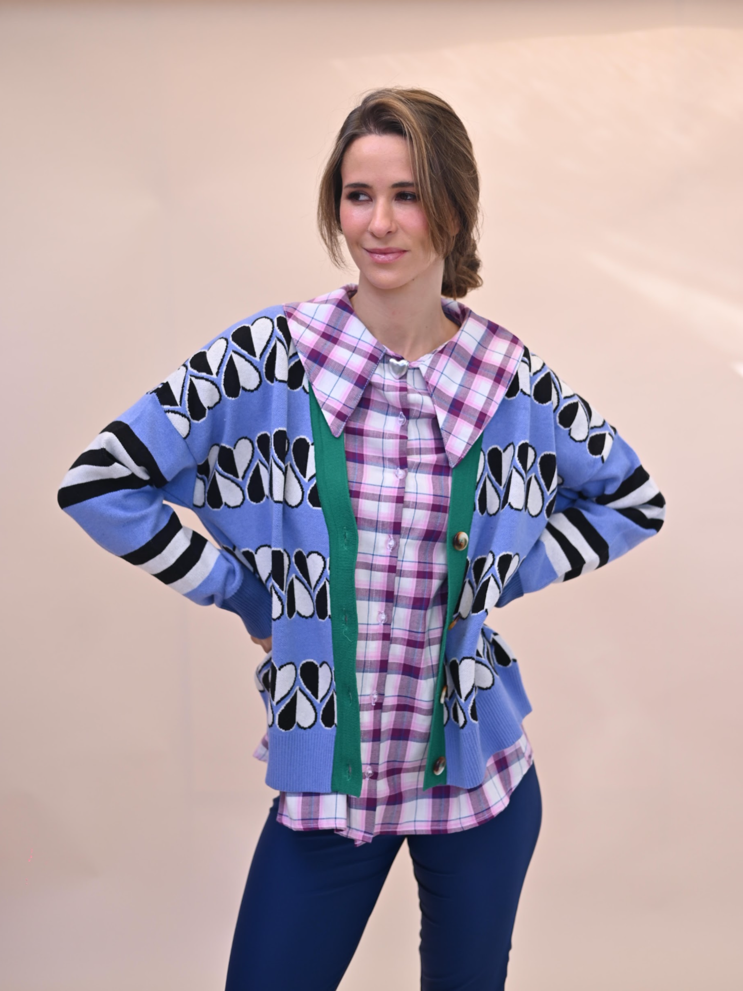 Chaleco Heart - Azul
