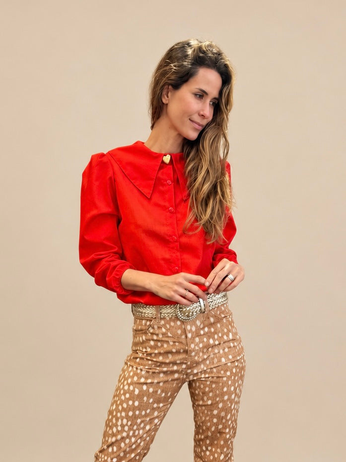 Blusa Clarita - Naranjo