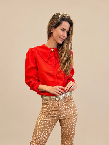 Blusa Clarita - Naranjo