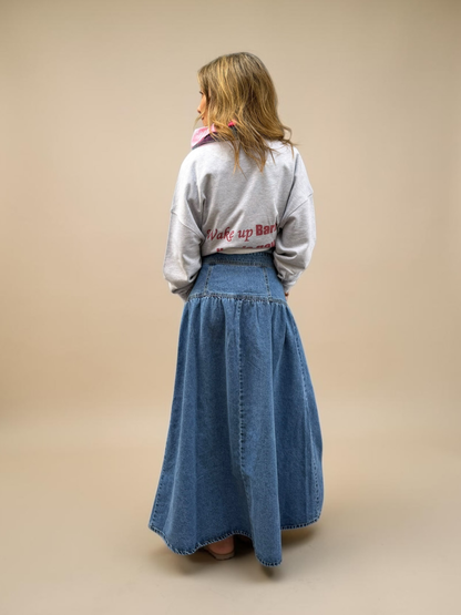 Falda Andrea - Denim Claro