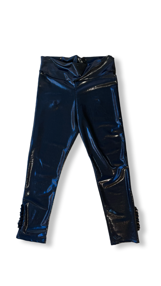 Patas Ema - Negro Brillante y vuelo