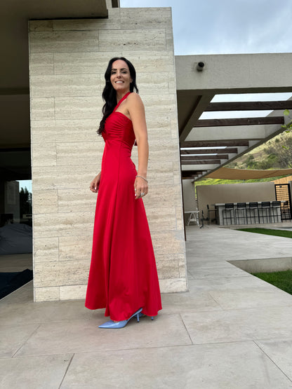 Vestido Laura rojo