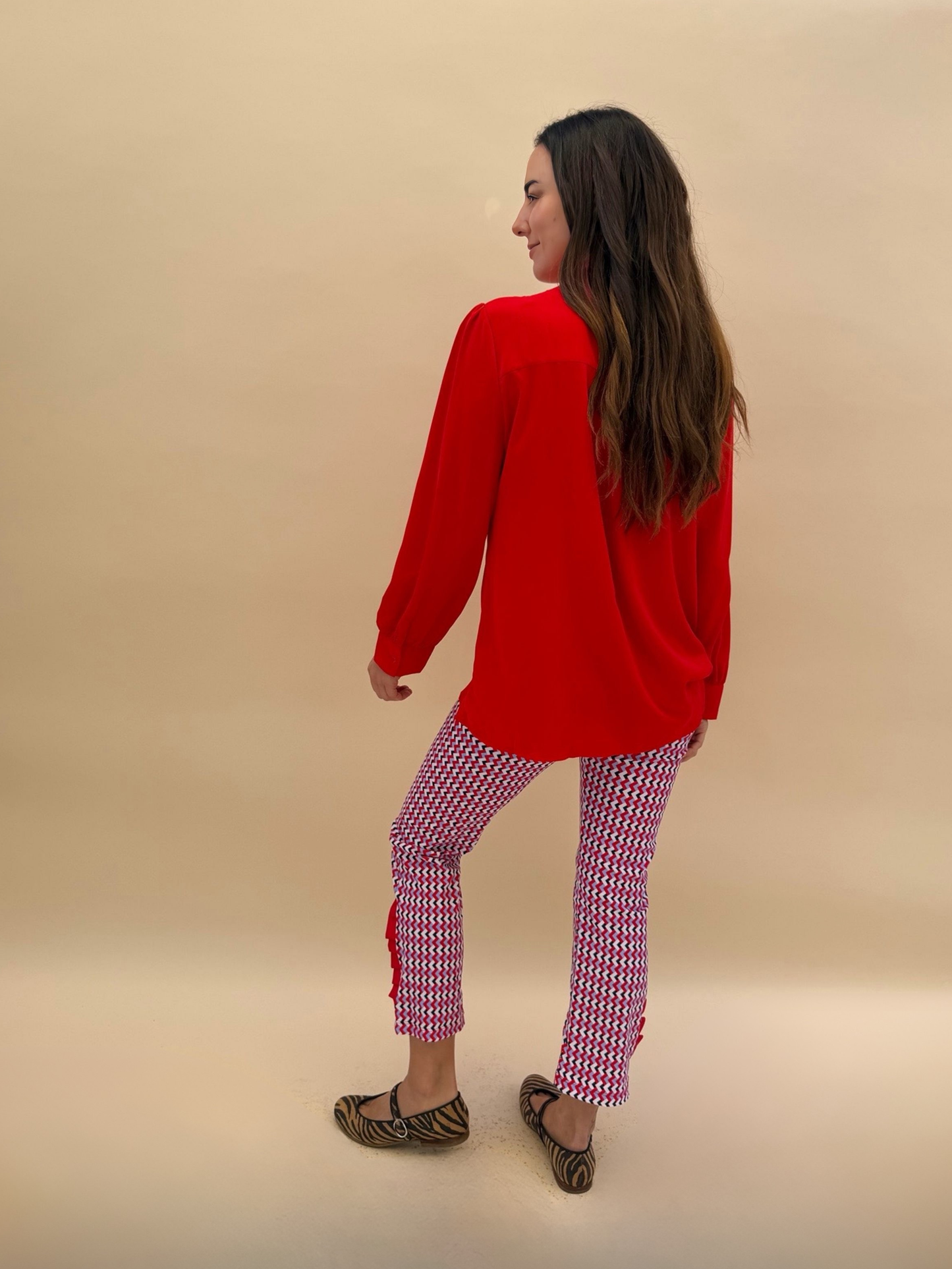 Blusa Flori - Rojo