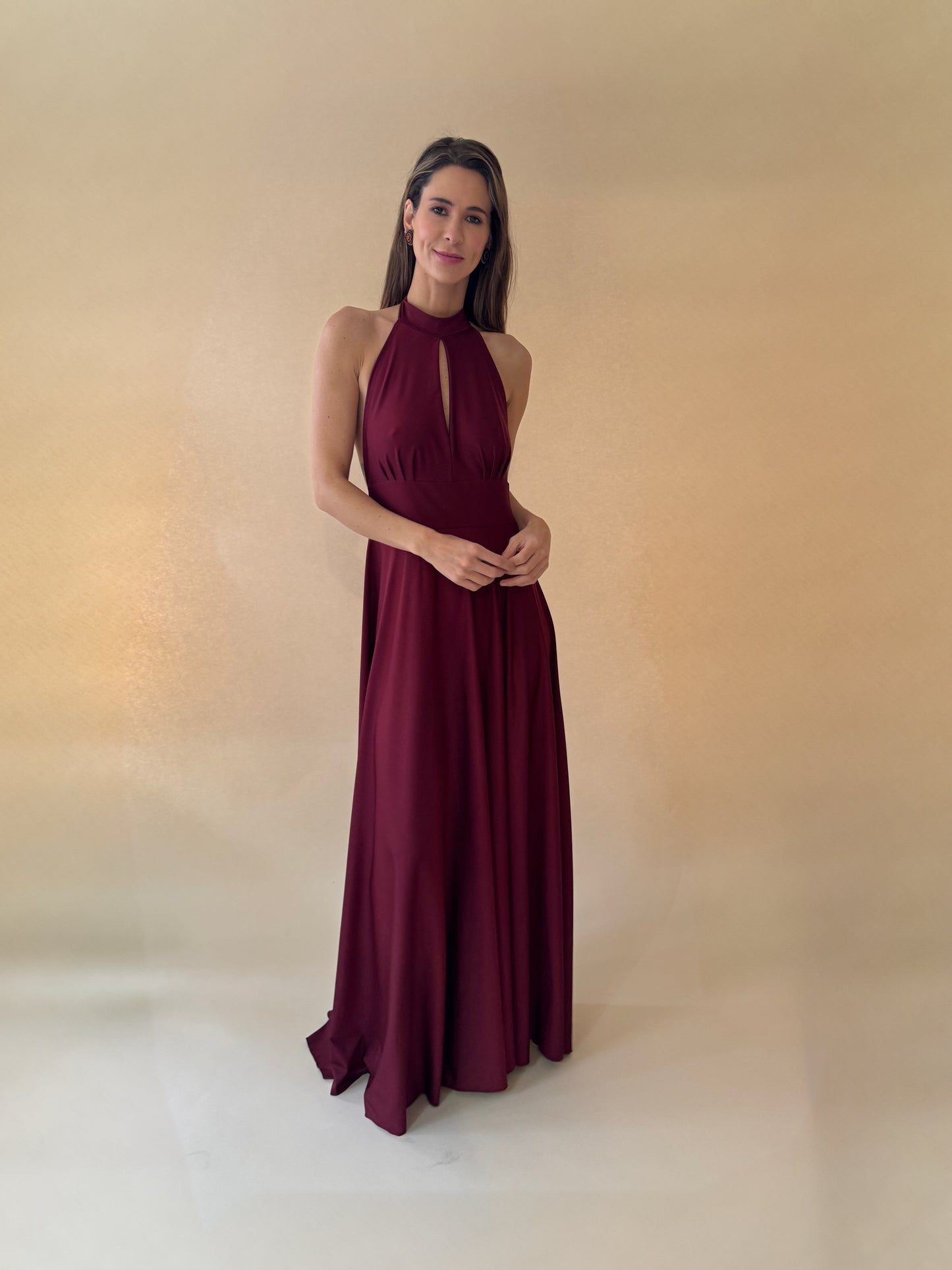 Vestido Lili - Burdeo