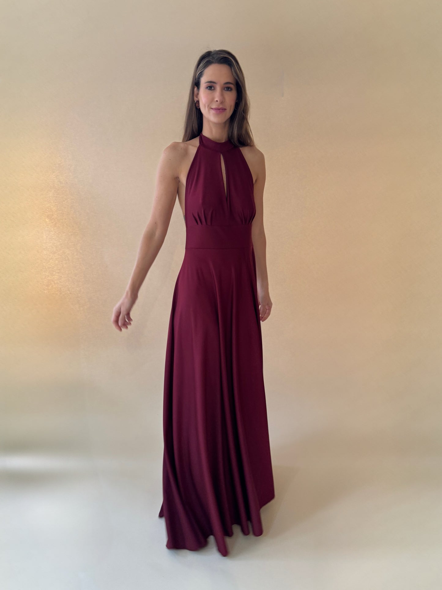 Vestido Lili - Burdeo