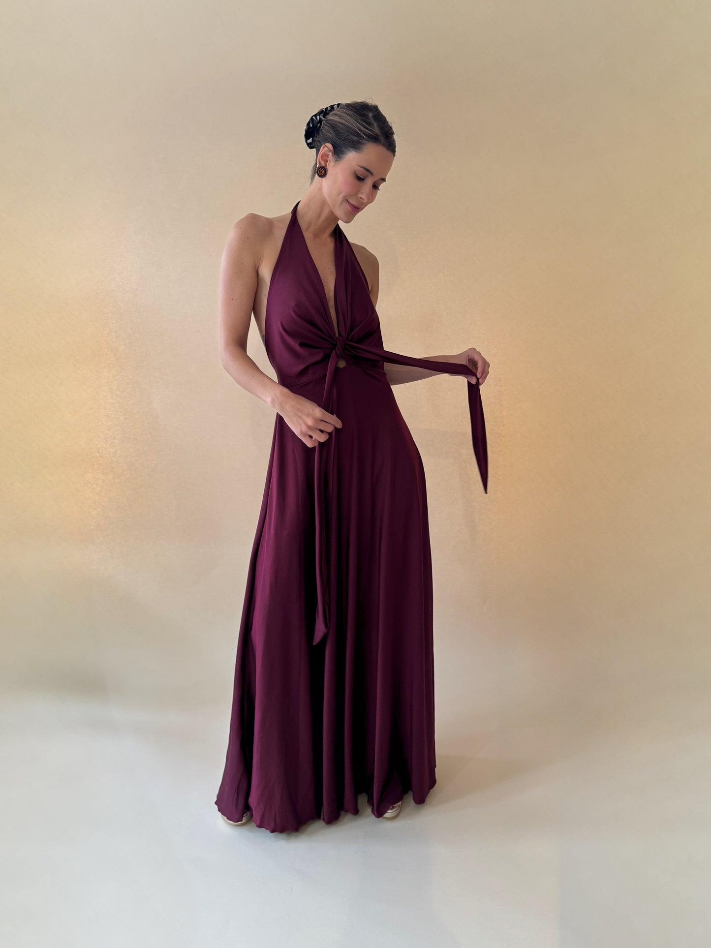 Vestido Lotti - Burdeo