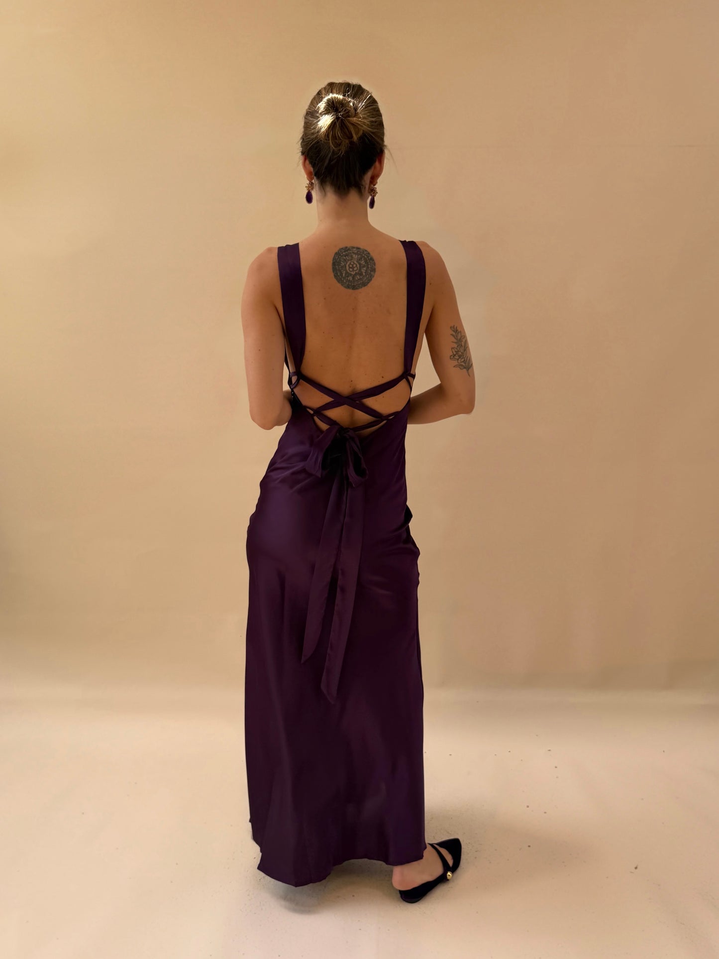 Vestido Dominga - Morado