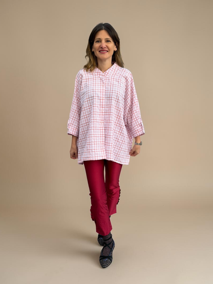 Blusa Paz - Cuadrille Rosa