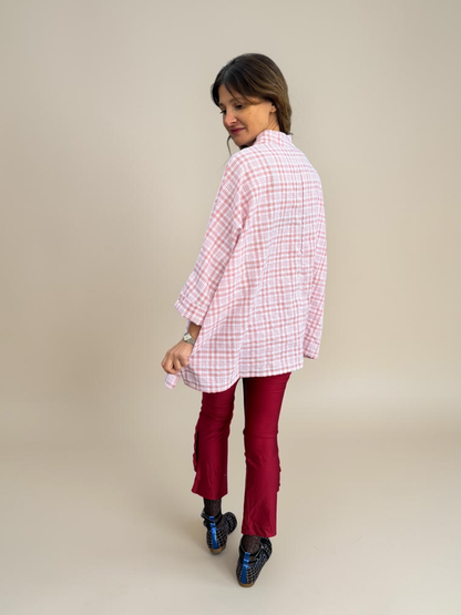 Blusa Paz - Cuadrille Rosa
