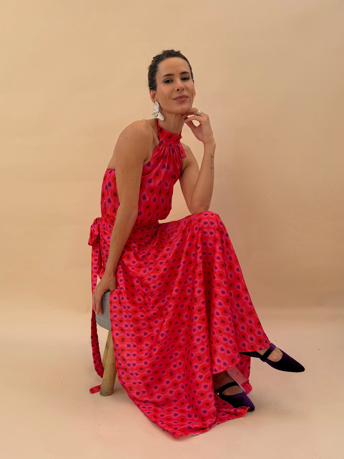 Top Lucía - Rojo Morado