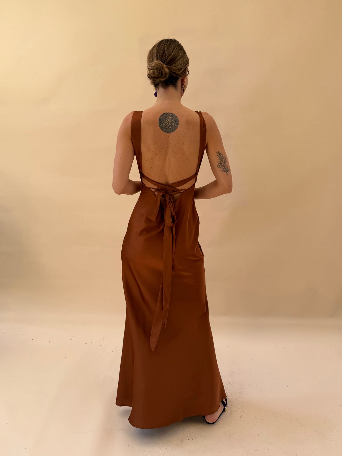 Vestido Dominga - Cobre