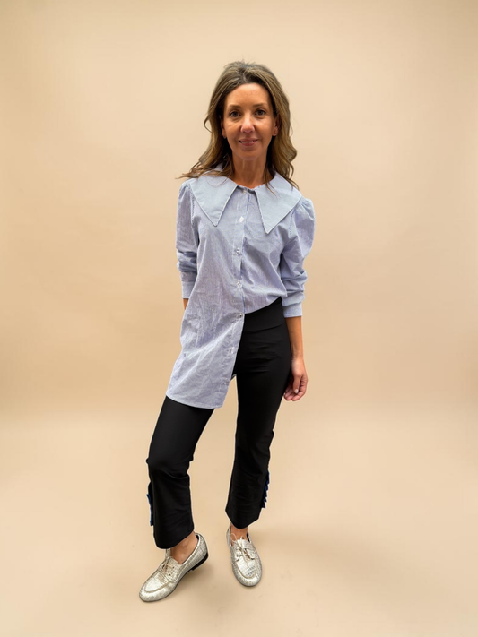 Blusa Clarita - Rayas Azul
