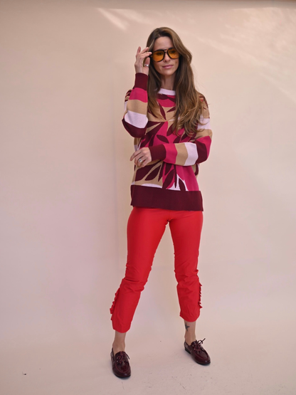 Chaleco Antonia - Fucsia