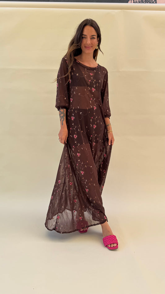 Vestido Beatriz - Toffee
