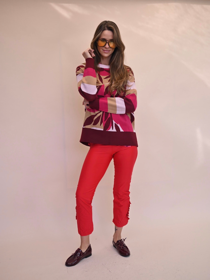 Chaleco Antonia - Fucsia