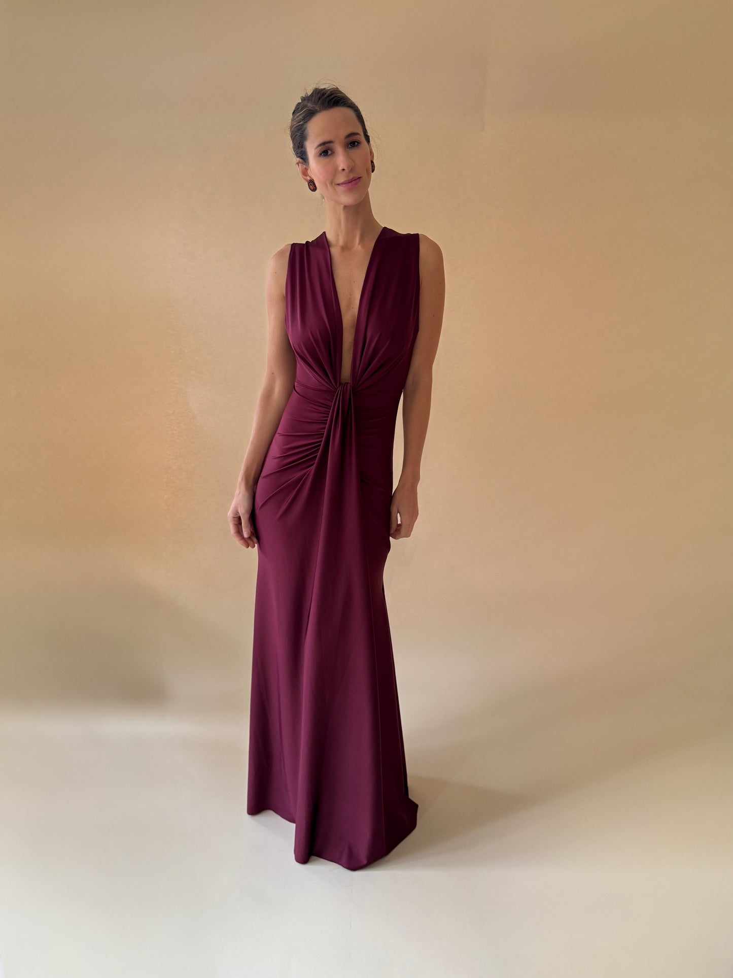 Vestido Anne - Burdeo