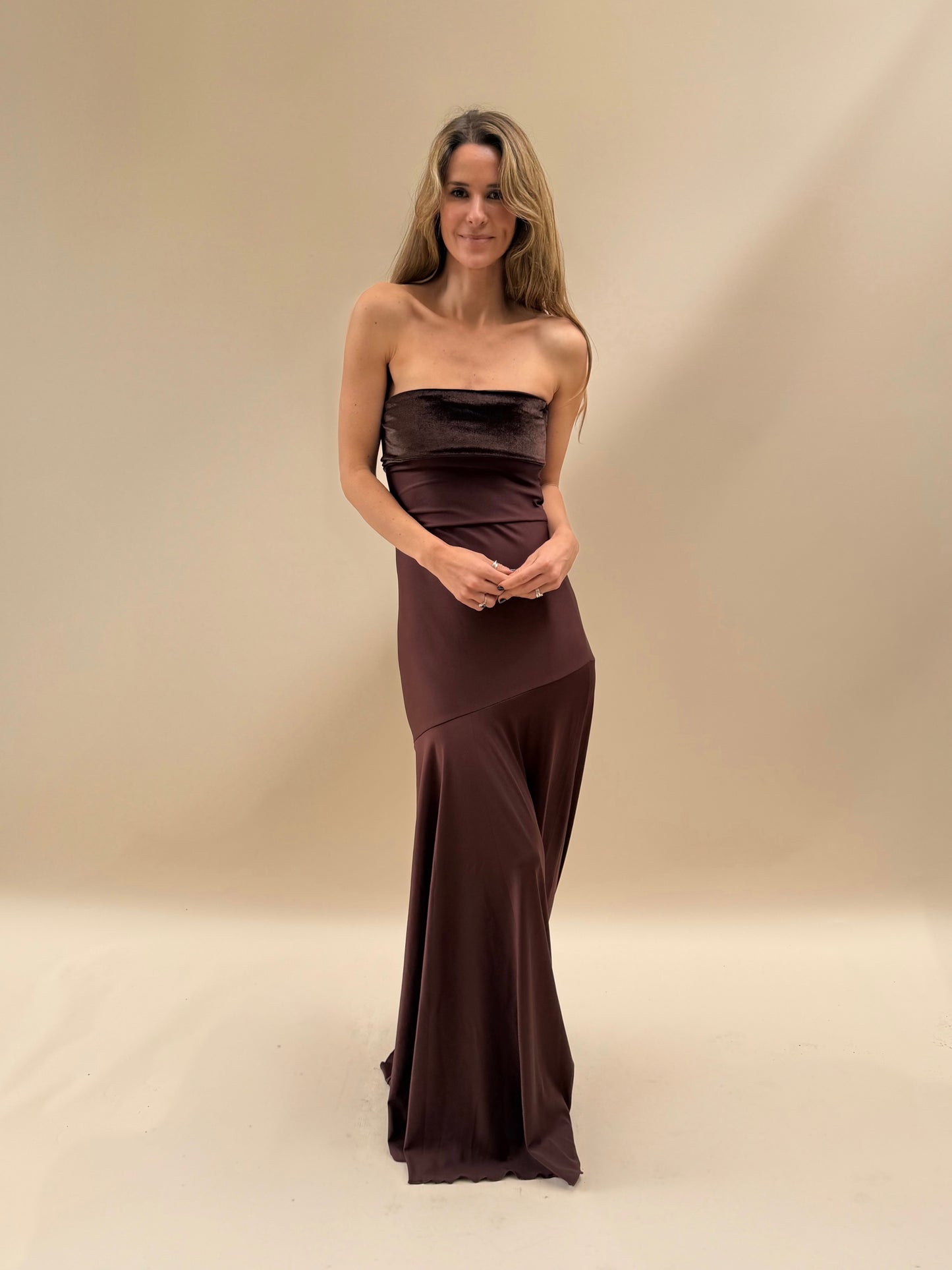 Vestido Mila - Café