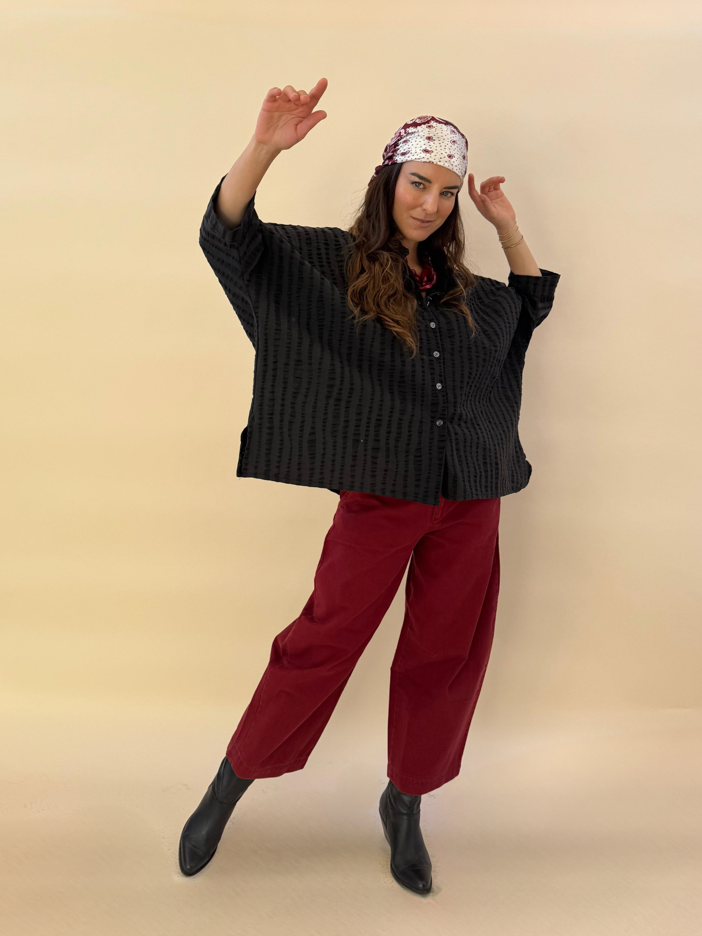 Blusa Paz - Negra