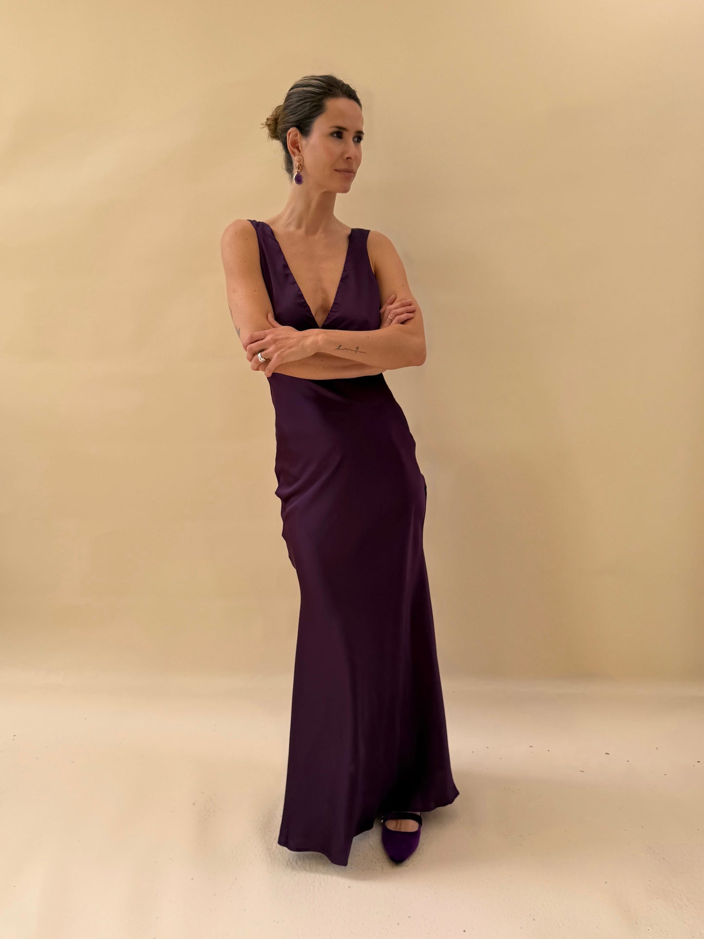 Vestido Dominga - Morado