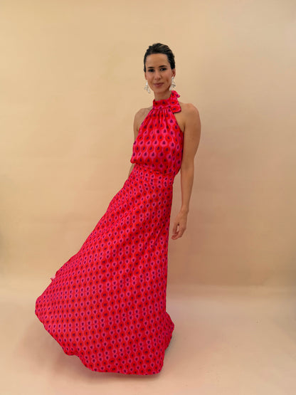 Falda Lucía - Rojo Morado