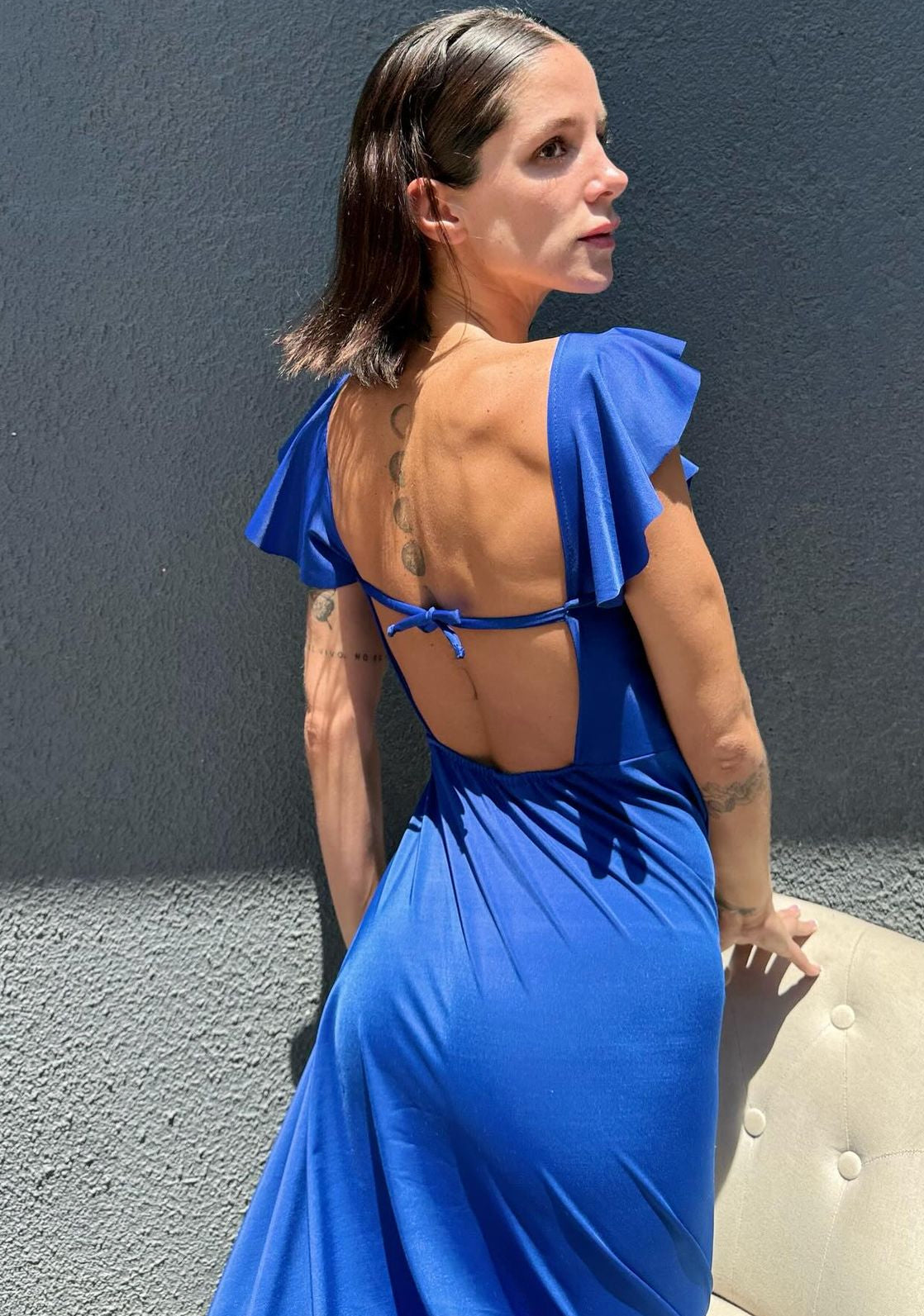 Vestido Valeria azul