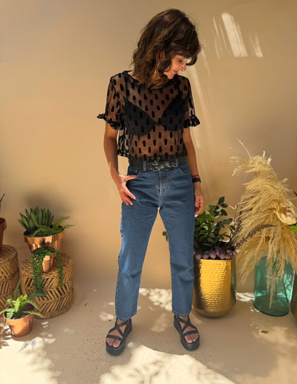 Polera Beatriz - Puntos