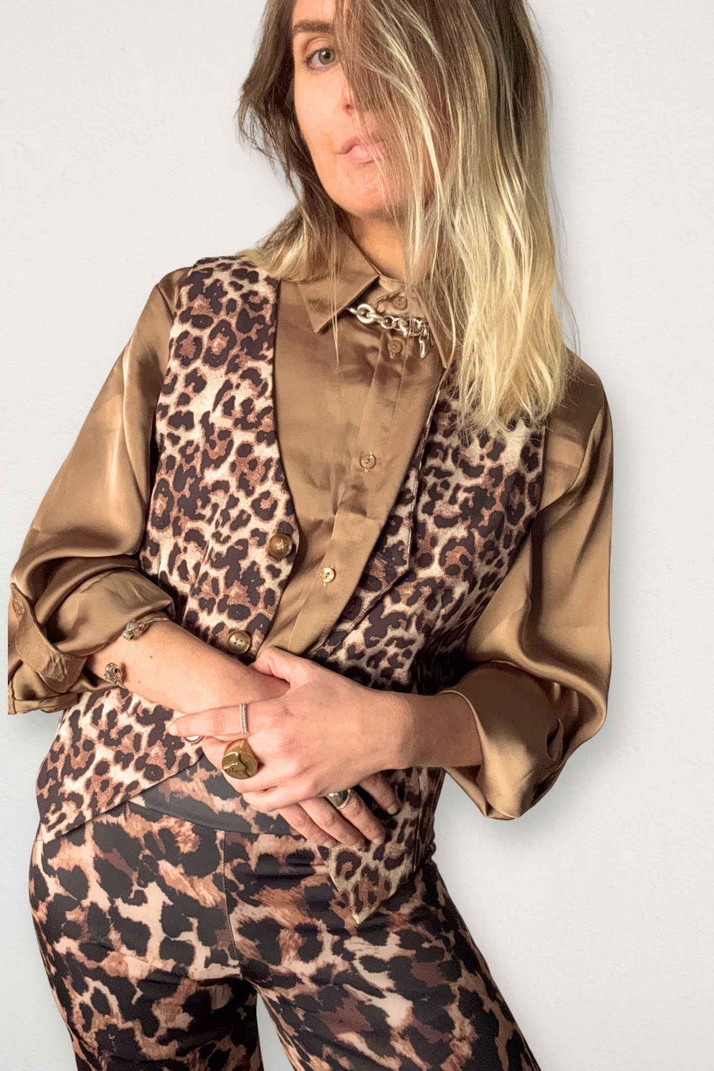 Gillette animal print leopardo