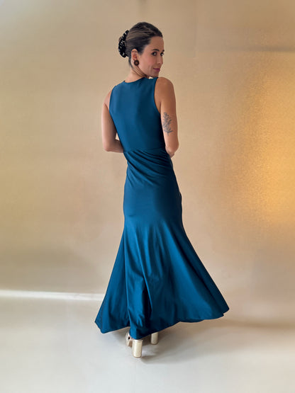 Vestido Anne - Petróleo