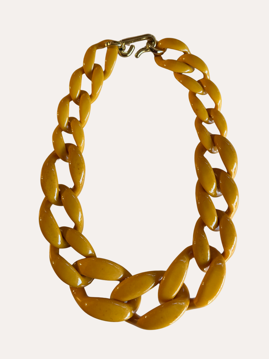 Collar Saona - Mostaza