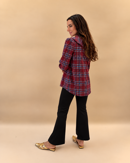Blusa Clarita - Cuadrille Burdeo
