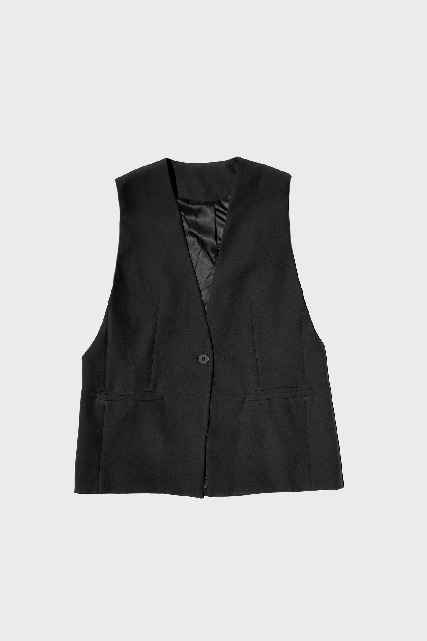 Blazer Sin Mangas - Negro